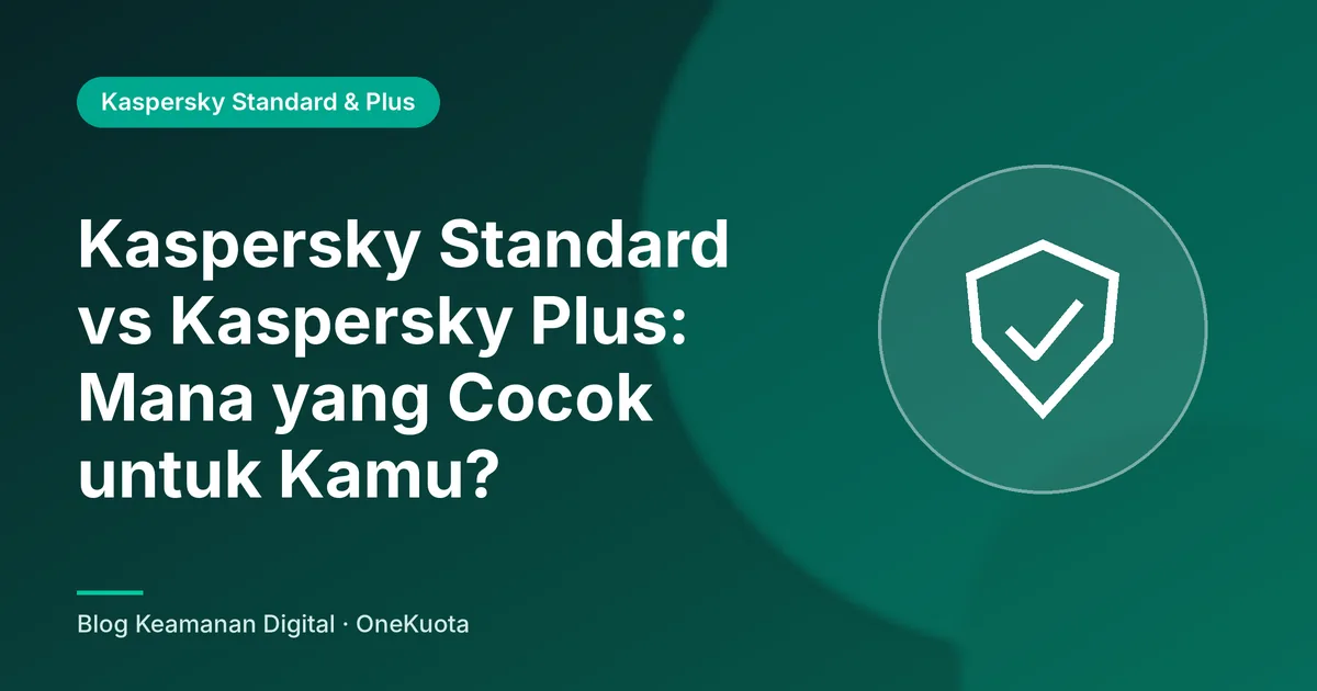 Gambar unggulan artikel: Kaspersky Standard vs Kaspersky Plus: Mana yang Cocok untuk Kamu?